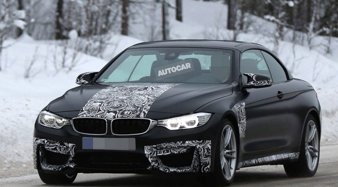 BMW M4 Convertible Sheds Camo in Latest Spypics