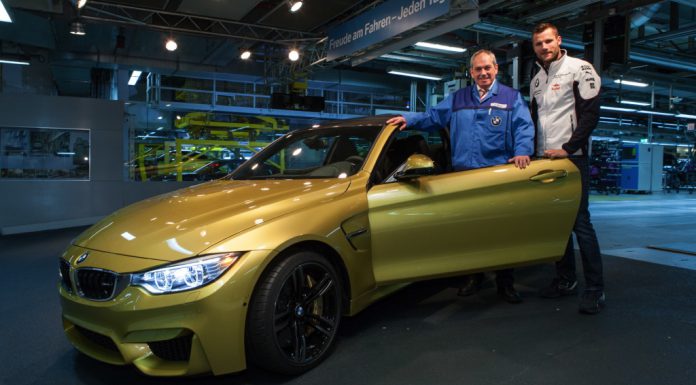 First 2014 BMW M4 Coupe Rolls Off Production Line