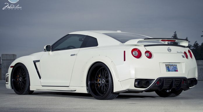 Beastly Nissan GT-R by Wald International and Modulare Wheels