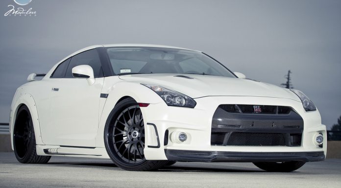 Beastly Nissan GT-R by Wald International and Modulare Wheels