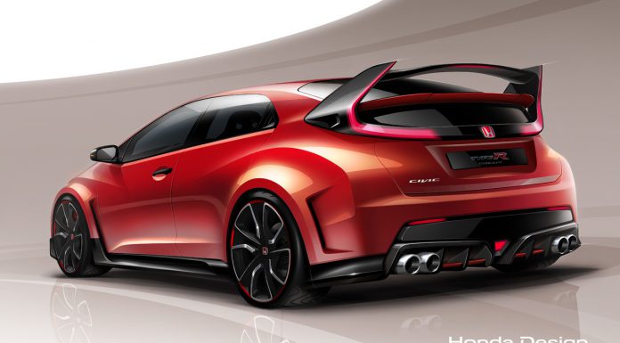 New 300hp Honda Civic Type R Concept Teased Before Geneva