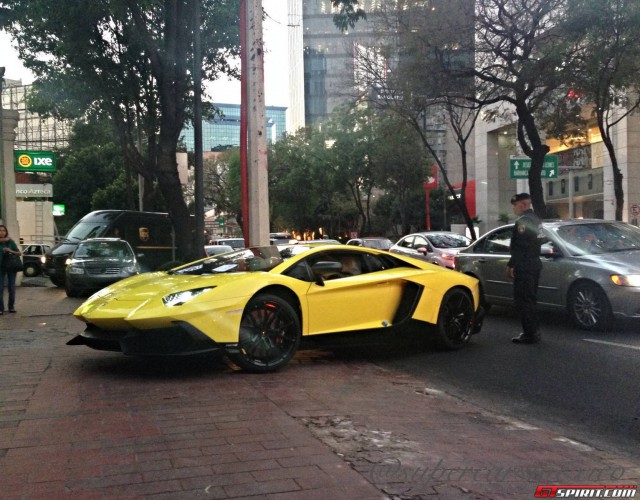 The First Lamborghini Aventador 50 Anniversario in Mexico 