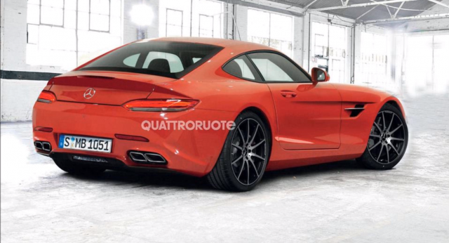 2015 Mercedes-Benz AMG GT Rendered