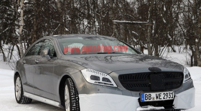 New Images of Facelifted Mercedes-Benz CLS