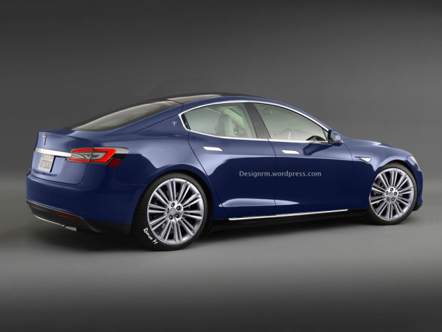 Entry-Level Tesla Model E Imagined