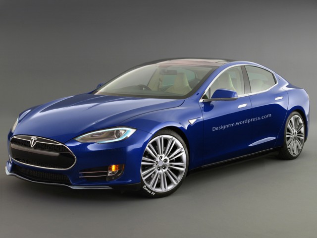 Entry-Level Tesla Model E Imagined