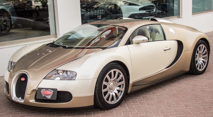 Unique Light Gold Bugatti Veyron For Sale