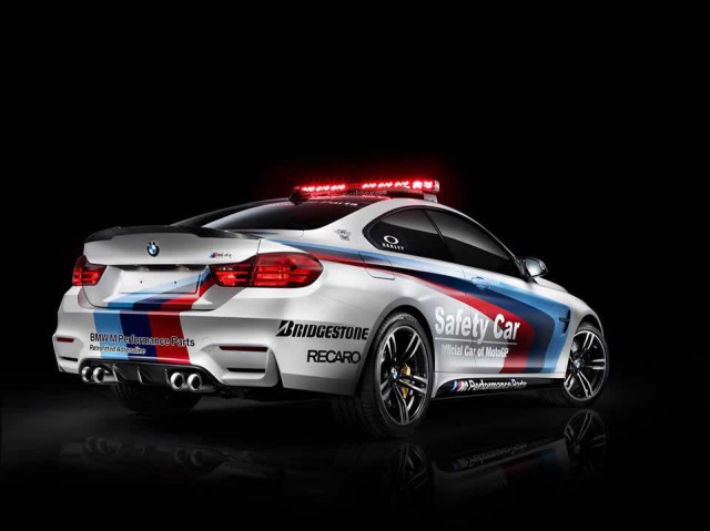 BMW M4 Safety Car Revealed for 2014 MotoGP Season