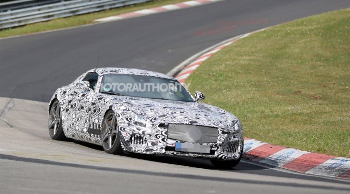 2015 Mercedes-Benz AMG GT Tests on the Nurburgring