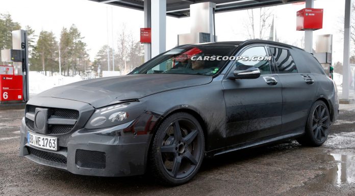 Next Mercedes-Benz C63 AMG Estate Spied for the First Time