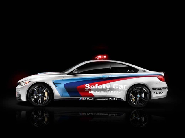 BMW M4 Safety Car Revealed for 2014 MotoGP Season