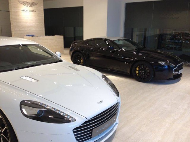  Aston Martin Opens New Showroom in Macau