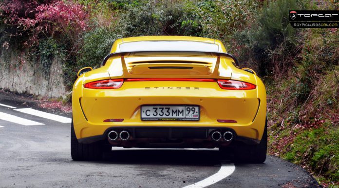 Stunning Yellow Porsche 911 Carrera Stinger by TopCar