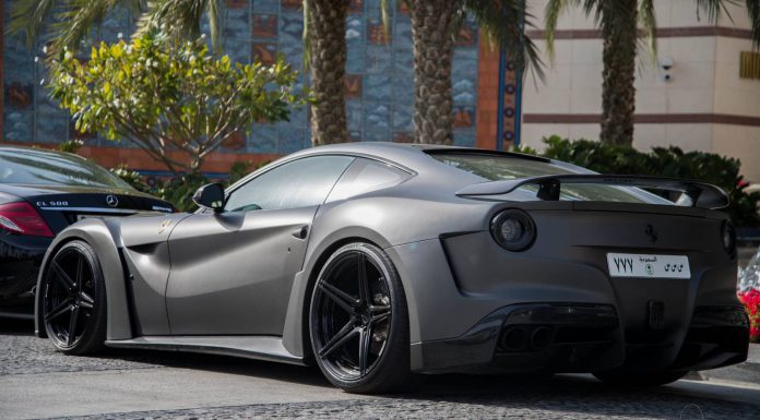 Matt Grey Ferrari F12 Novitec N-Largo