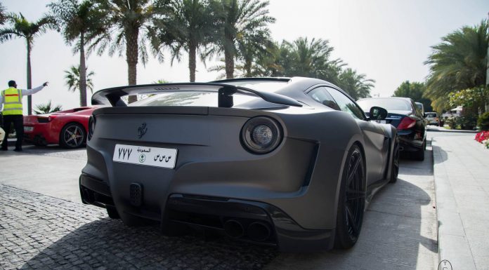 Matt Grey Ferrari F12 Novitec N-Largo