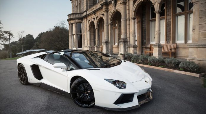 Lamborghini Aventador Roadster with PUR Wheels