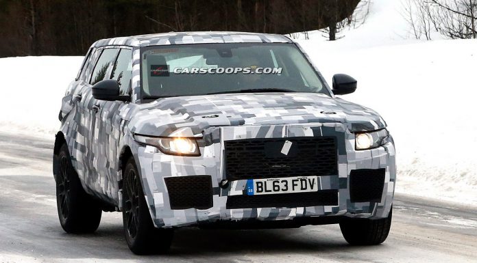 Jaguar SUV Spied Disguised as Entry-Level Range Rover?