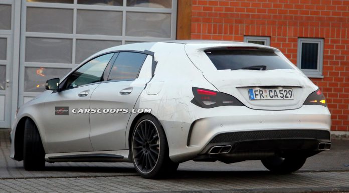 Mercedes-Benz CLA 45 AMG Shooting Brake Continues Taking Shape