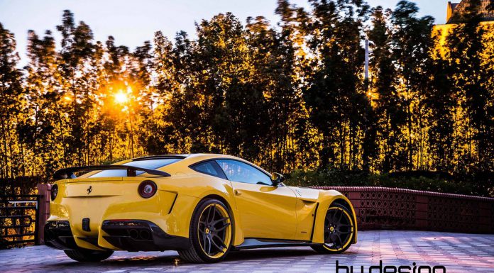 Yellow Novitec N-Largo Ferrari F12 by ByDesign Motorsports