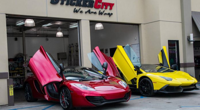 Lamborghini Aventador 50th Anniversario + McLaren 12C Photoshoot