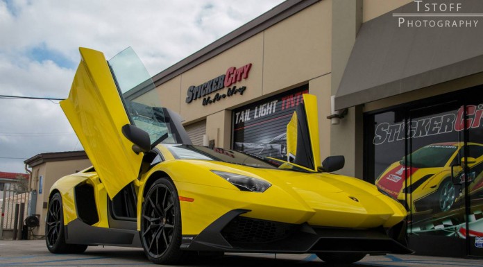 Lamborghini Aventador 50th Anniversario + McLaren 12C Photoshoot