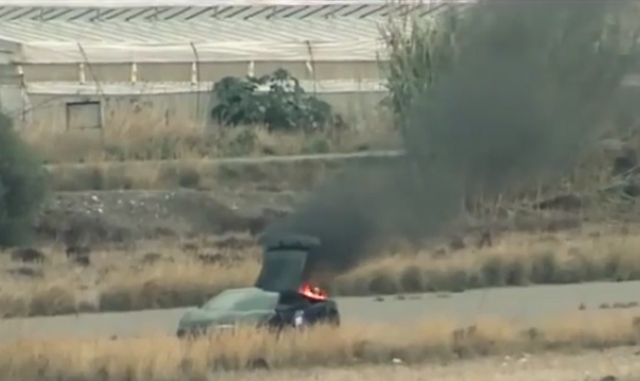 2000hp Russian Lamborghini Gallardo Catches Fire Again