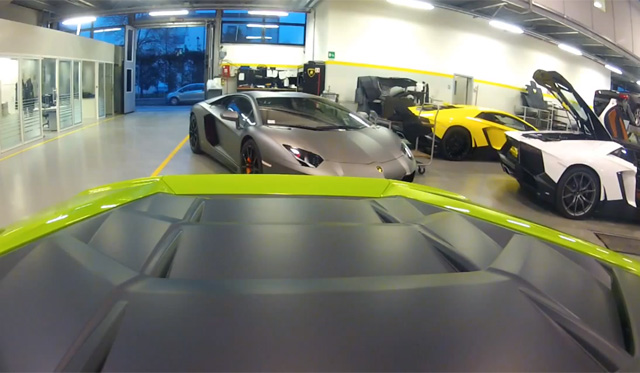 Launch Control and Hard Accleration in Lamborghini Huracan