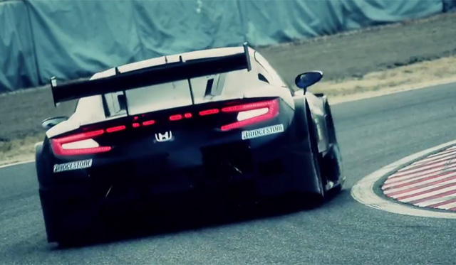 Two Minutes Of The Insane Honda NSX Concept-GT Racer