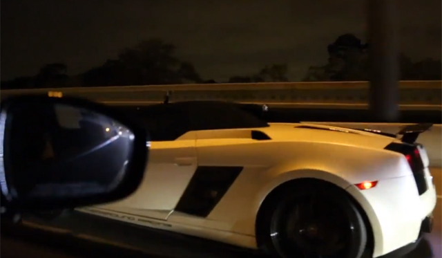 1800hp Lamborghini Gallardo Spyder Races 1500hp+ Nissan GT-R!