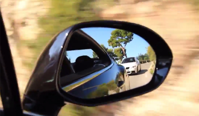BMW M3 and Bentley Continental GT Scream on Mountain Roads