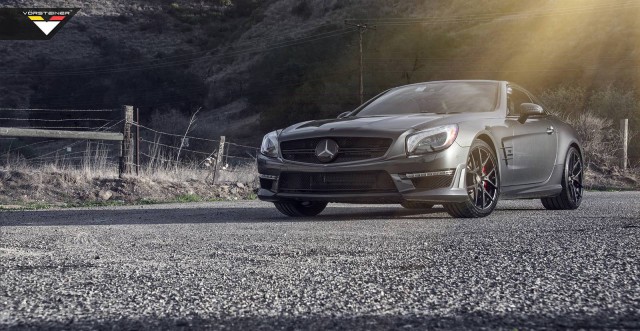 2014 Mercedes-Benz SL63 AMG with Vorsteiner Forged V-FF 101 Wheels 