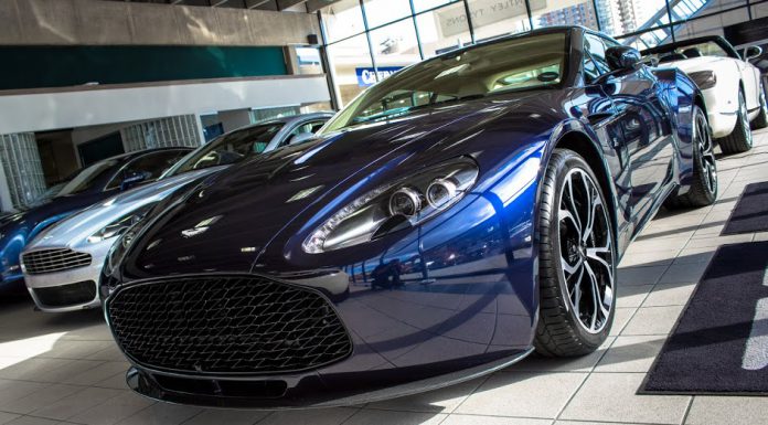 Beautiful Blue Aston Martin V12 Zagato For Sale in the U.S.