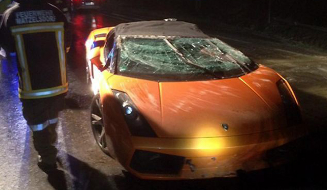 Mechanic Crashes Customer's Lamborghini Gallardo Spyder