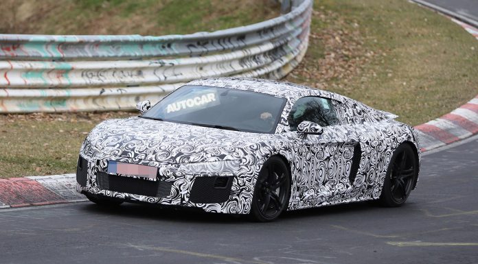 Next-Generation Audi R8 Spied Testing at the Nurburgring