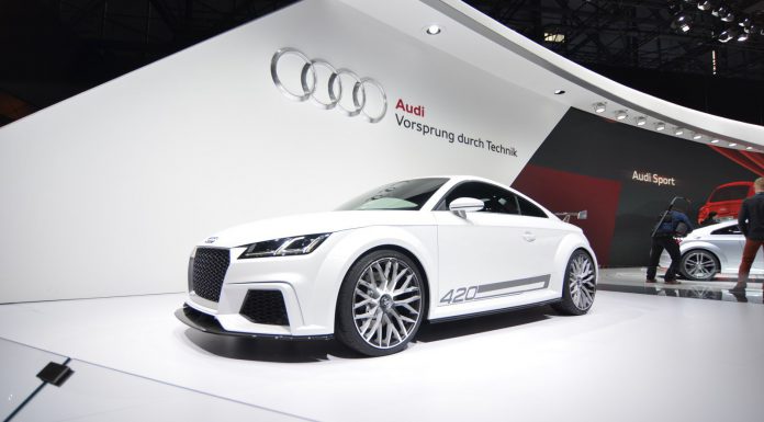 Geneva 2014: Audi TT Quattro Sport Concept