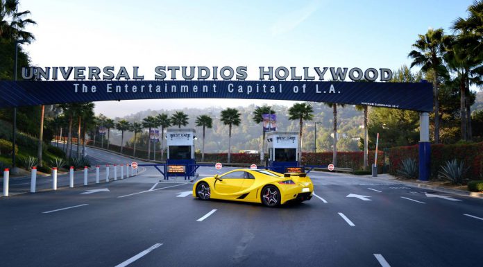 GTA Spano Wows at Universal Studios Hollywood