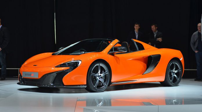 McLaren 650S Spider at Geneva Motor Show 2014