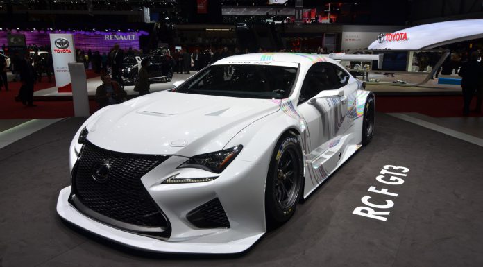 Lexus GT3 at Geneva Motor Show 2014