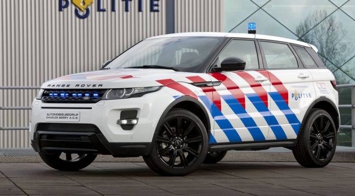 Range Rover Evoque Dynamic Business Edition in Police Trim