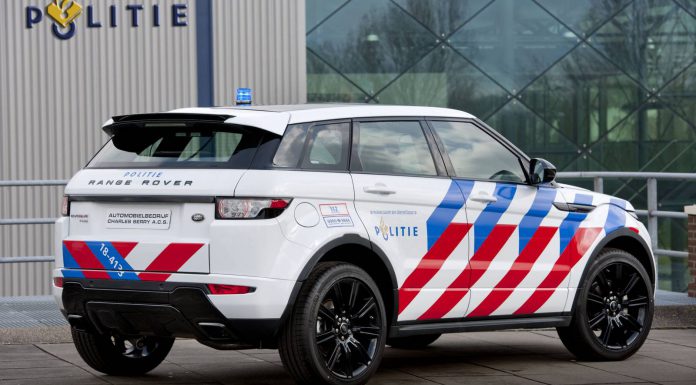 Range Rover Evoque Dynamic Business Edition in Police Trim