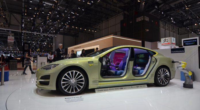 Rinspeed XchangeE Autonomous Prototype at the Geneva Motor Show 2014