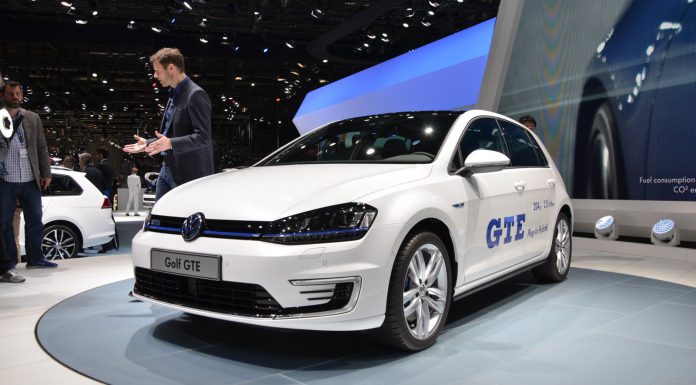 Volkswagen Golf GTE at Geneva Motor Show 2014