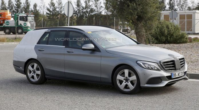 Mercedes-Benz C-Class Estate Drops Some Camo