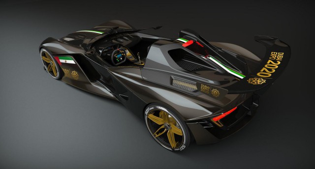 Dubai Roadster Sports Car Imagined