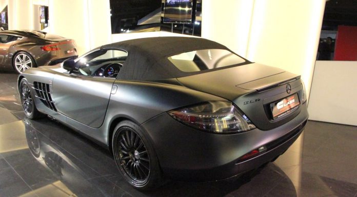 Stunning Matte Black Mercedes-Benz SLR 722 S Roadster For Sale