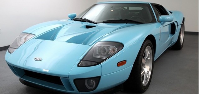 Unique 2005 Ford GT Prototype in Heritage Blue For Sale
