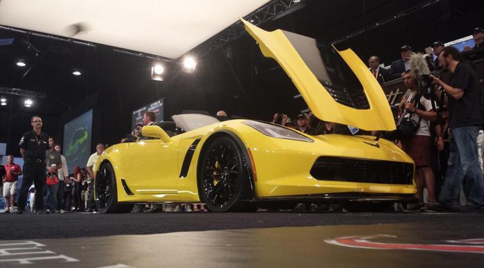 First Production Corvette Z06 Sells for $1,000,000 at Barrett-Jackson 