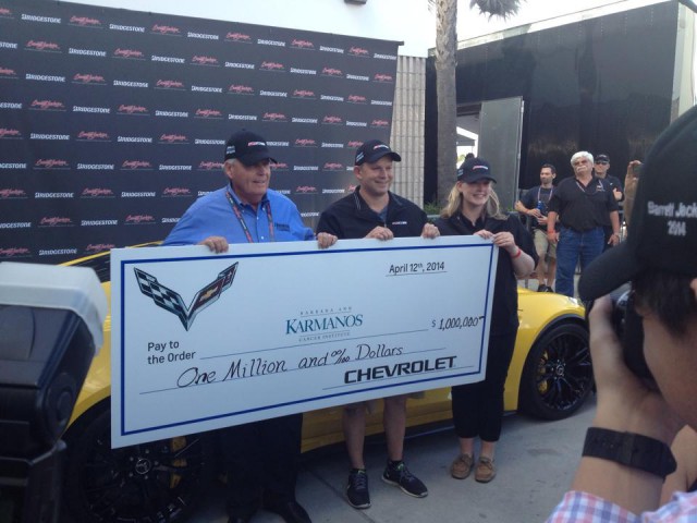 First Production Corvette Z06 Sells for $1,000,000 at Barrett-Jackson 