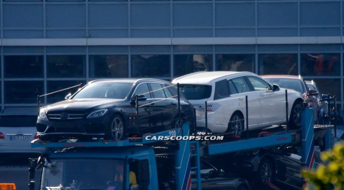 Next-Generation Mercedes-Benz C-Class Estate Spied