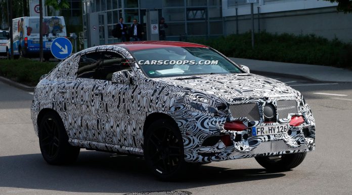 Mercedes-Benz MLC Spied Testing With Concept Coupe Styling